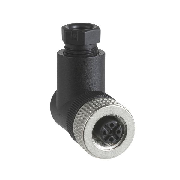Conector circular hembra, M12, 5 vías. XZCC12FCM50B Schneider Electric