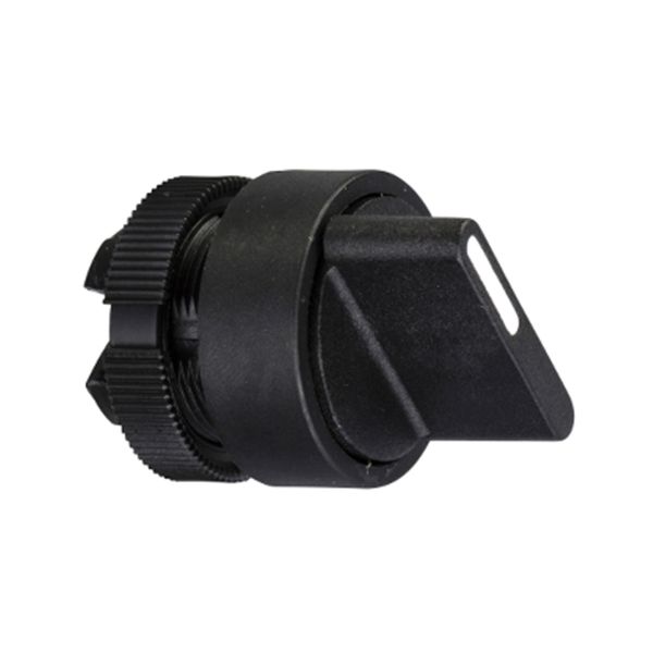 Interruptor selector ZA2, negro, 2 posiciones. ZA2BD2 Schneider Electric