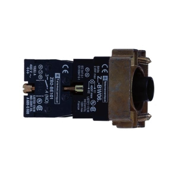 Base para botón, pulsador de control. ZB2BW065 Schneider Electric