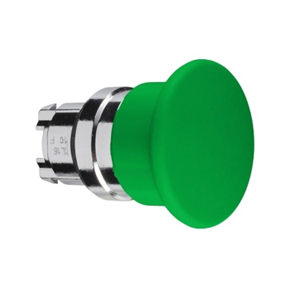 Cabeza pulsador seta verde, 40mm. ZB4BC3 Schneider Electric