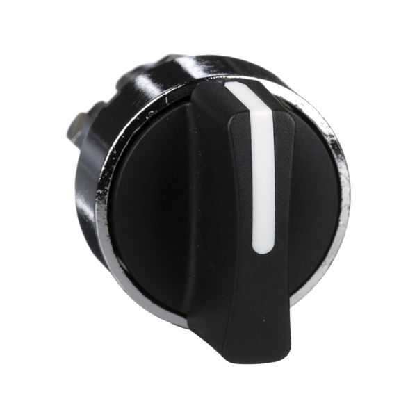 Cabeza Selector de 2 Posiciones, Negro, ZB4BD2 Schneider Eelctric