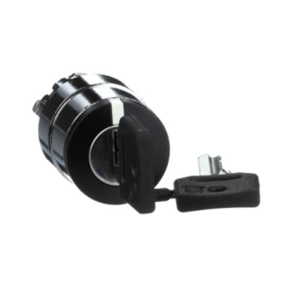 Cabeza selector de llave ZB4, 2 posiciones. ZB4BG2 Schneider Electric