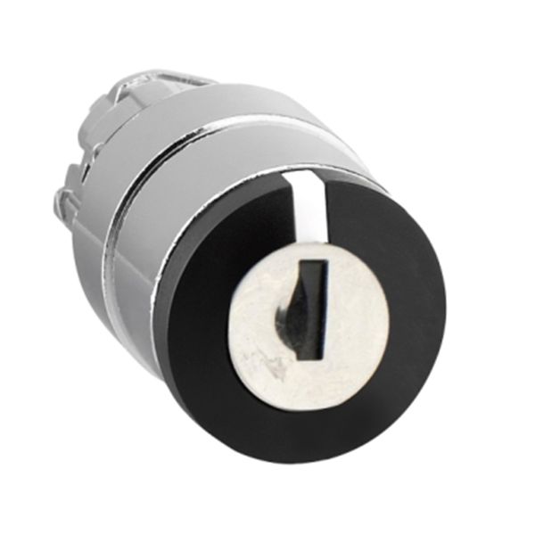 Cabeza para selector de llave ZBA, 3 posiciones, 22mm. ZB4BG3 Schneider Electric