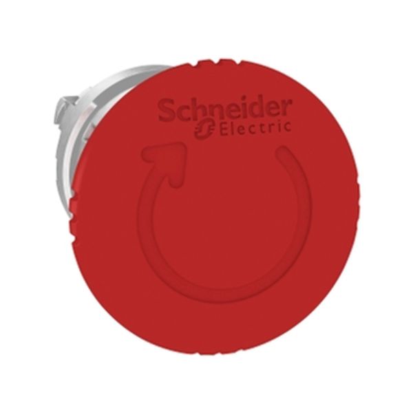 Pulsador de desconexión de emergencia, 40mm, rojo seta. ZB4BS844 Schneider Electric