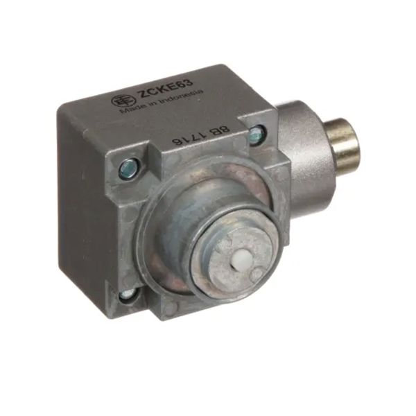 Cabezal de interruptor de límite de metal, pistón lateral de acero. ZCKE63 Schneider Electric