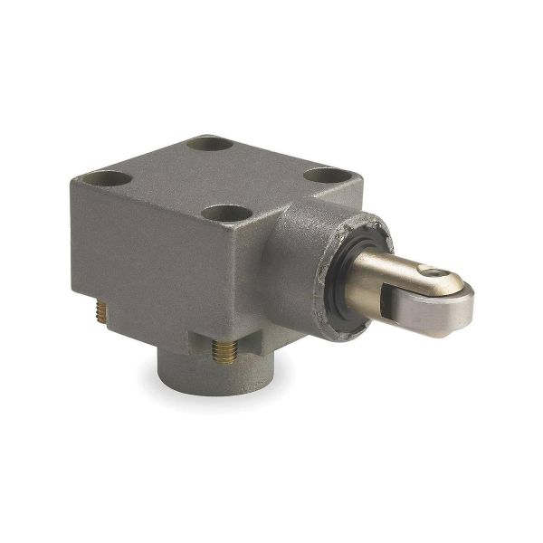 Cabezal de interruptor de límite, émbolo lateral de metal con rodillo horizontal. ZCKE64 Schneider Electric