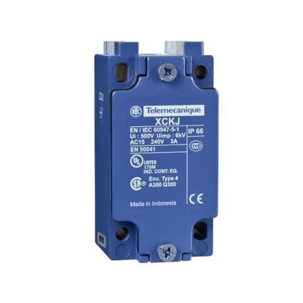 Cuerpo de interruptor de límite, estándar, fijo, sin pantalla, acción rápida. ZCKJ2 Schneider Electric