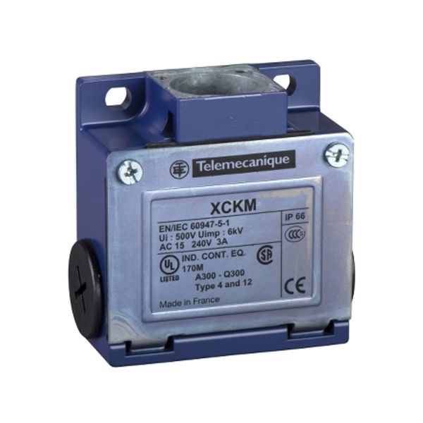 Cuerpo de interruptor de límite, 2 polos, acción rápida. ZCKM1H29 Schneider Electric