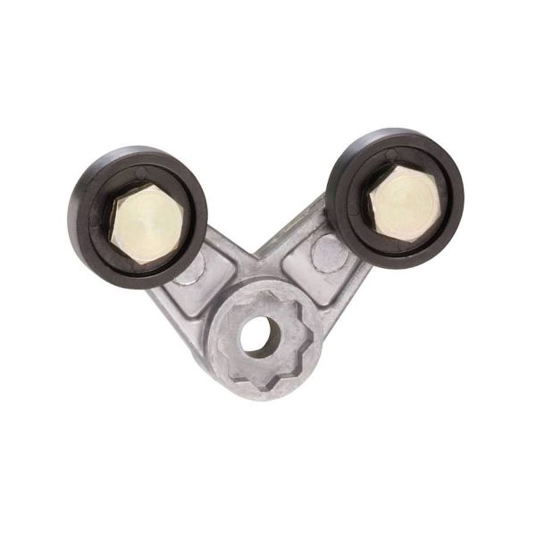 Palanca de interruptor de final de carrera, brazo horquillado con 2 rodillos. ZCKY71 Schneider Electric