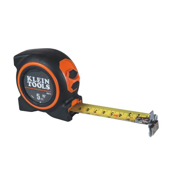 Flexómetro de 5 m con gancho doble, magnético, 86615 Klein Tools