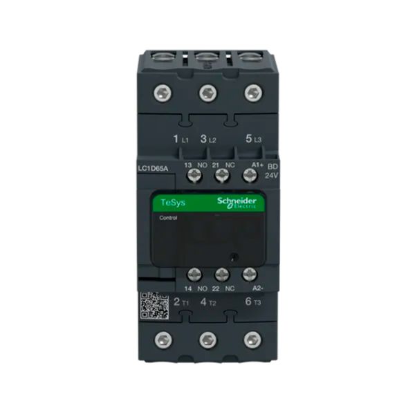 Contactor, TeSys D, 3 polos, 65 A, 220 V. LC1D65AM7 Schneider Electric