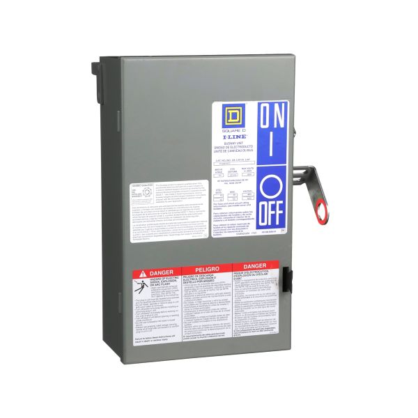 Electroducto con fusible, enchufable, 60 A. PQ4606G Schneider Electric