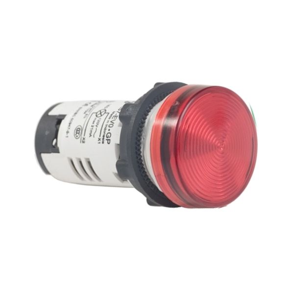 Piloto luminoso LED integrado rojo. XB7EV04GP Schneider Electric