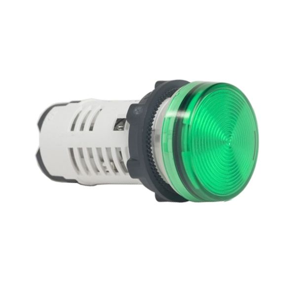 Luz piloto, LED integrado verde. XB7EV03GP Schneider Electric